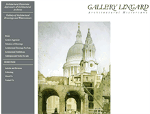 Tablet Screenshot of gallerylingard.com